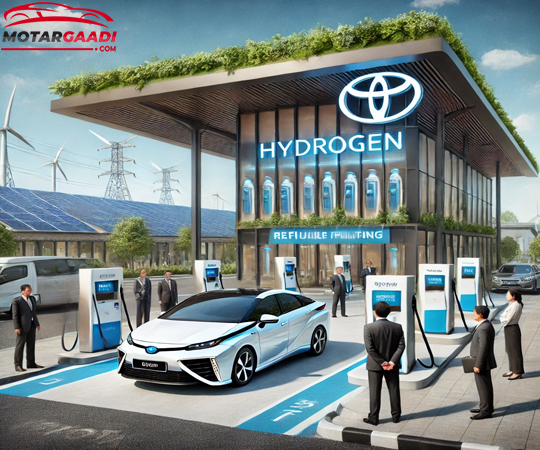 Toyota Resmikan Hydrogen Refueling