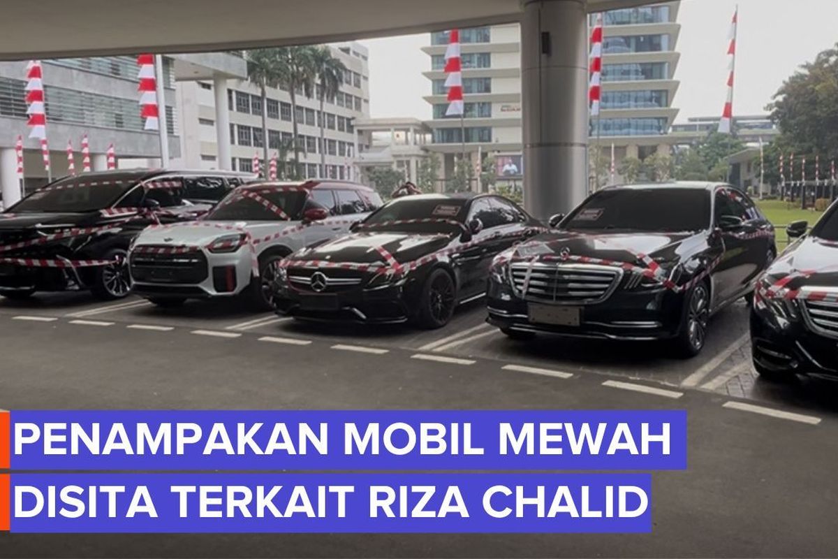 Mobil Mewah Milik Riza Chalid yang Disita Kejagung